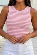 The Summer Lovin' Ribbed Top (Pre- Order)