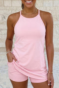 The Pink "On-The-Go" Two-Piece Active Set (Pre-Order)